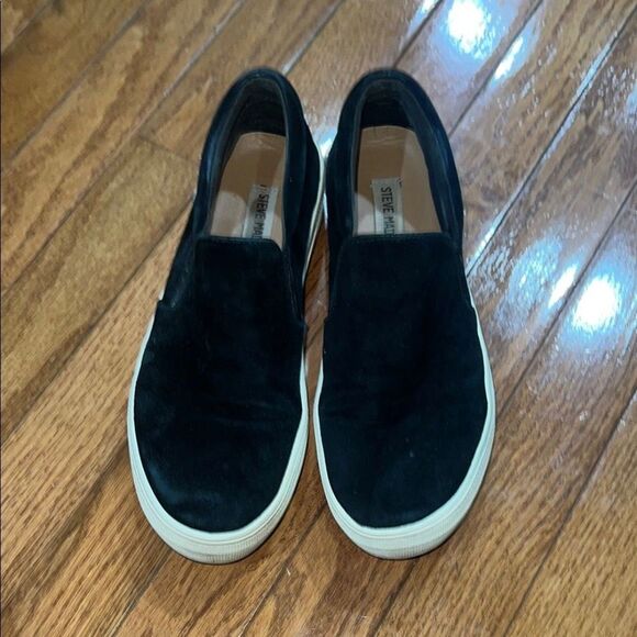 Steve Madden Platform sneakers suede - Picture 1 of 6